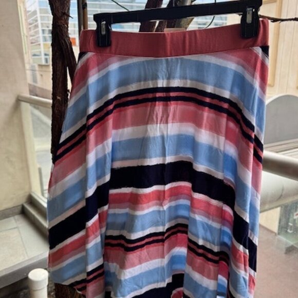 Versona Dresses & Skirts - NWT Versona Multi-Stripe Circle Skirt by ISLA MAUDE